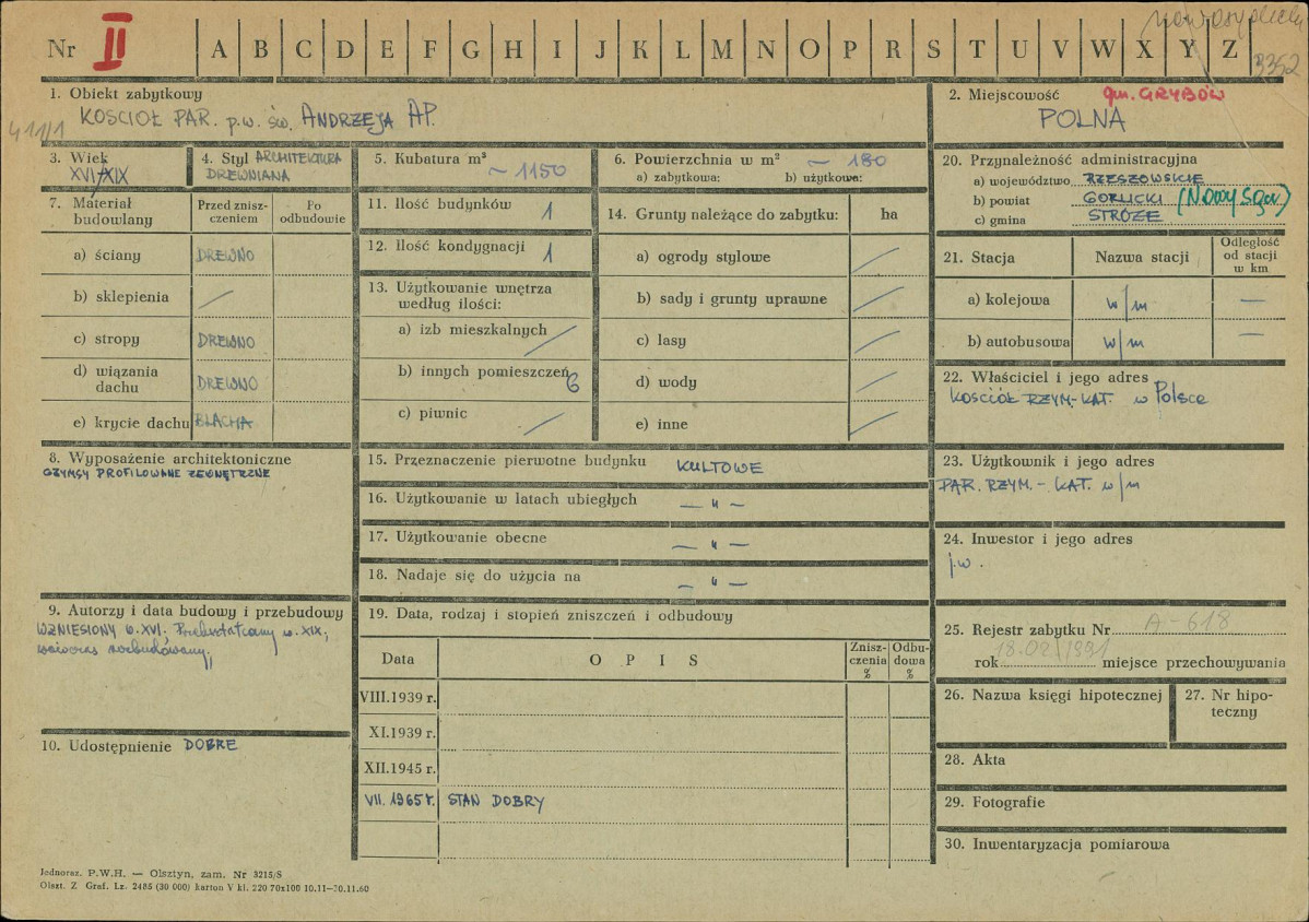 Karta zielona, skan nr 1