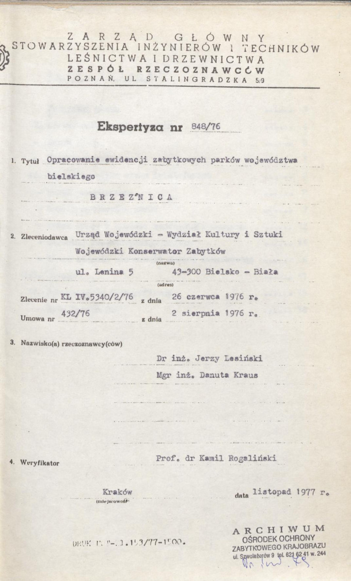 Ewidencja parkowa, skan nr 5