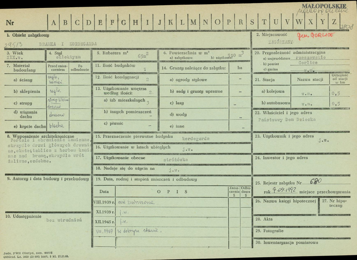 Karta zielona, skan nr 1