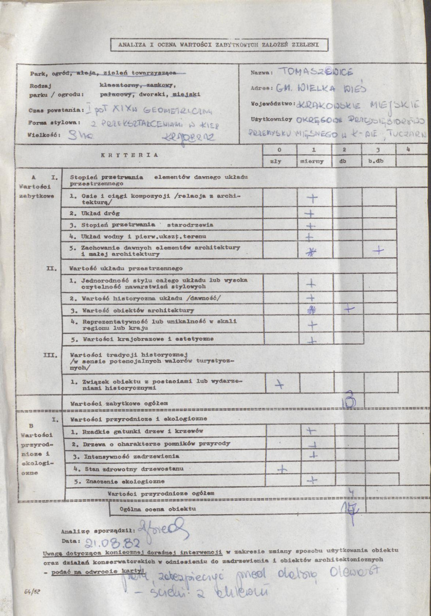 Ewidencja parkowa, skan nr 3