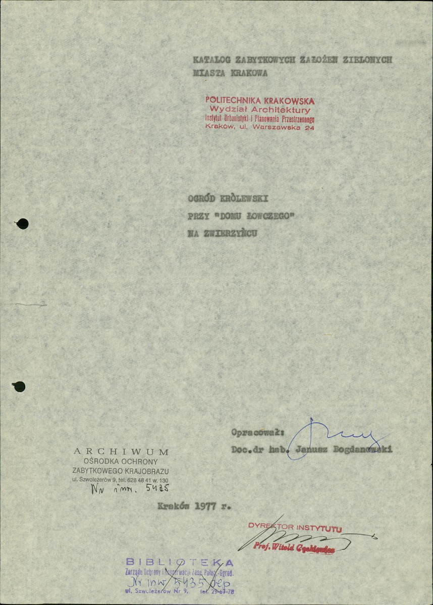 Ewidencja parkowa, skan nr 4