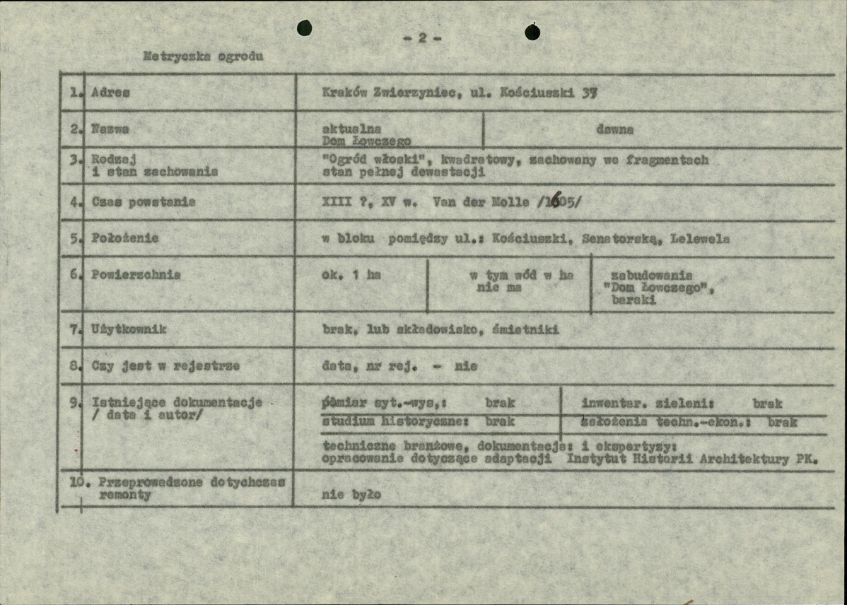 Ewidencja parkowa, skan nr 5