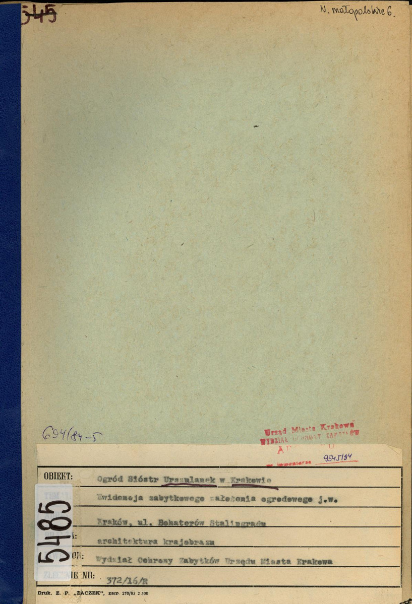 Ewidencja parkowa, skan nr 1