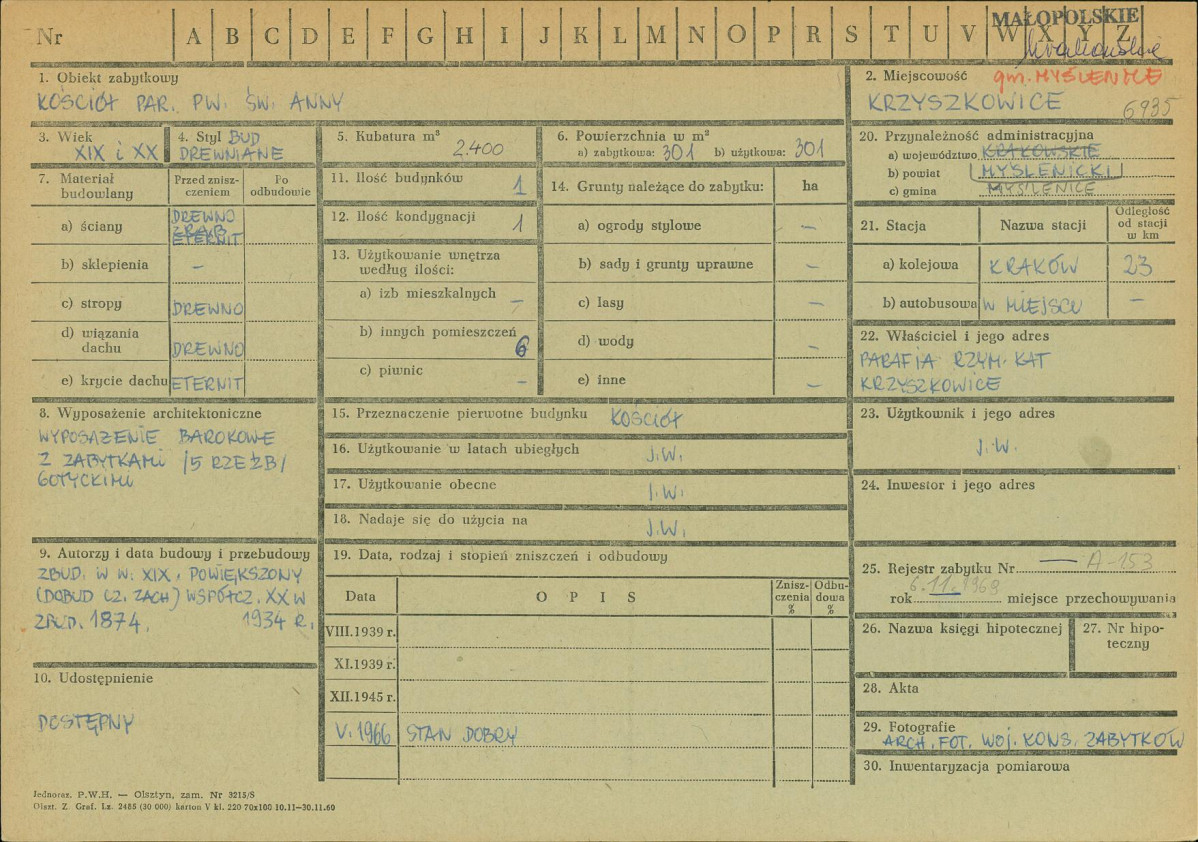 Karta zielona, skan nr 1