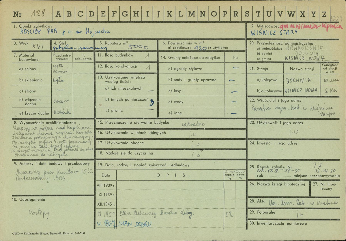 Karta zielona, skan nr 1