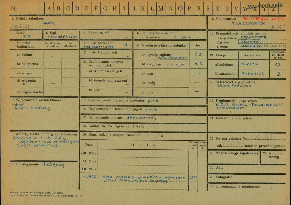 Karta zielona, skan nr 1