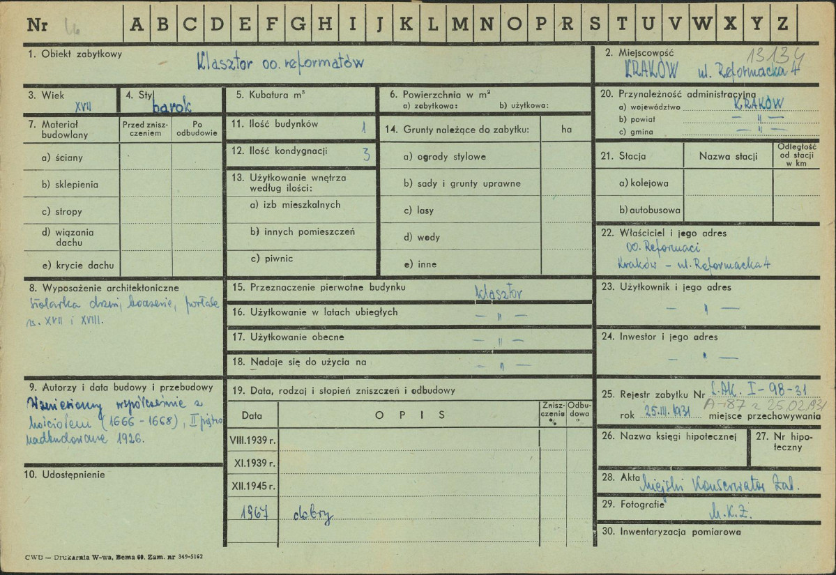 Karta zielona, skan nr 1