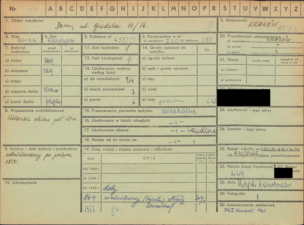 KZ - Karta zielona, skan nr 1