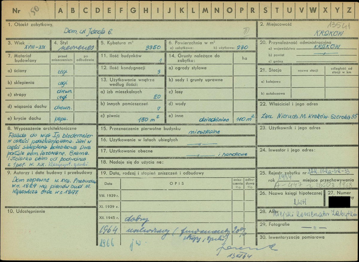 KZ - Karta zielona, skan nr 1