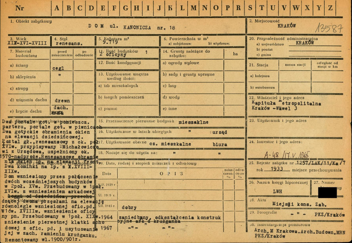 KZ - Karta zielona, skan nr 1