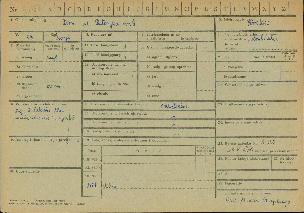 Karta zielona, skan nr 1