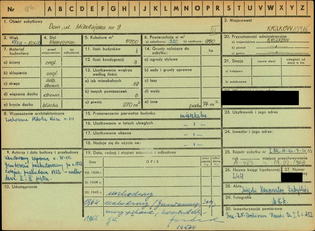 KZ - Karta zielona, skan nr 1