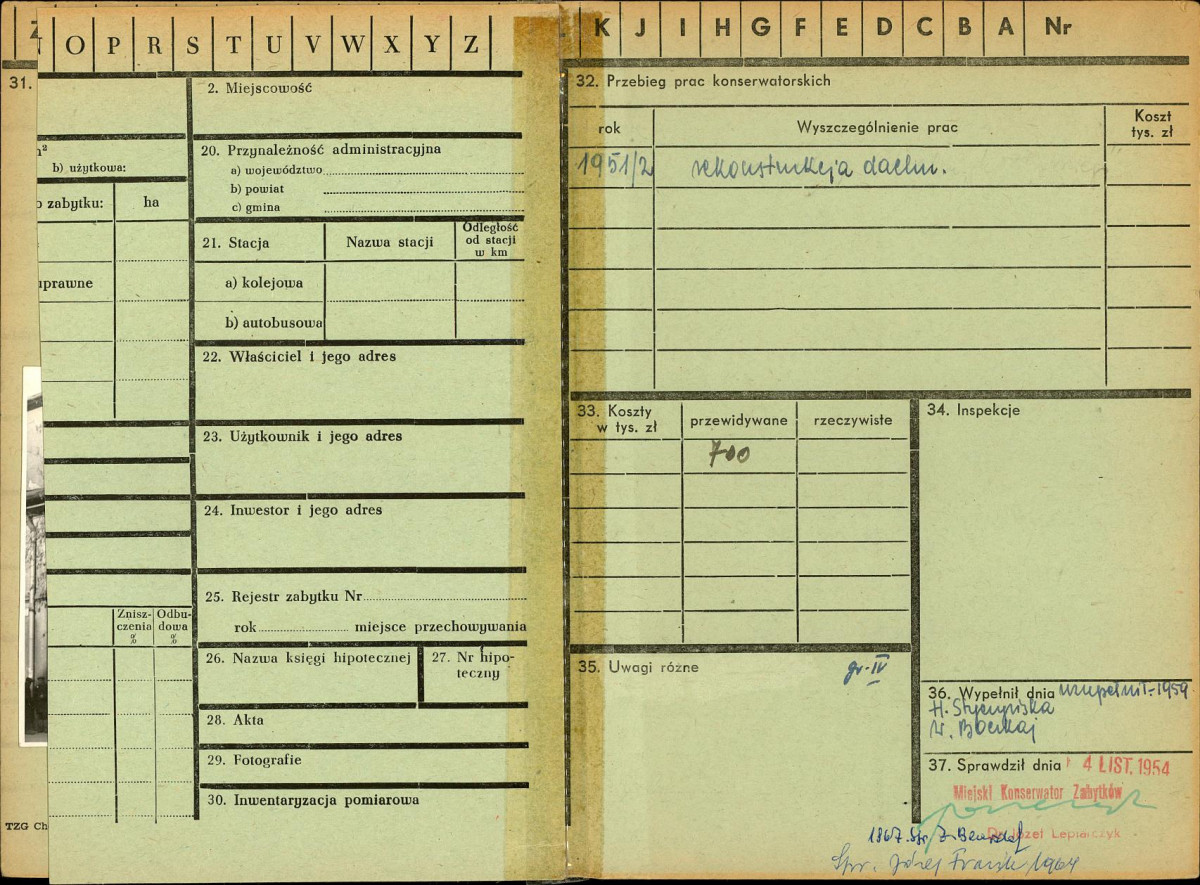 KZ - Karta zielona, skan nr 3