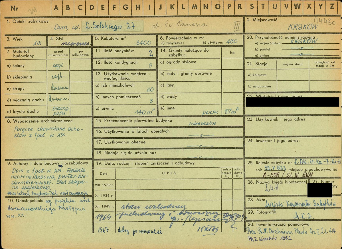 KZ - Karta zielona, skan nr 1