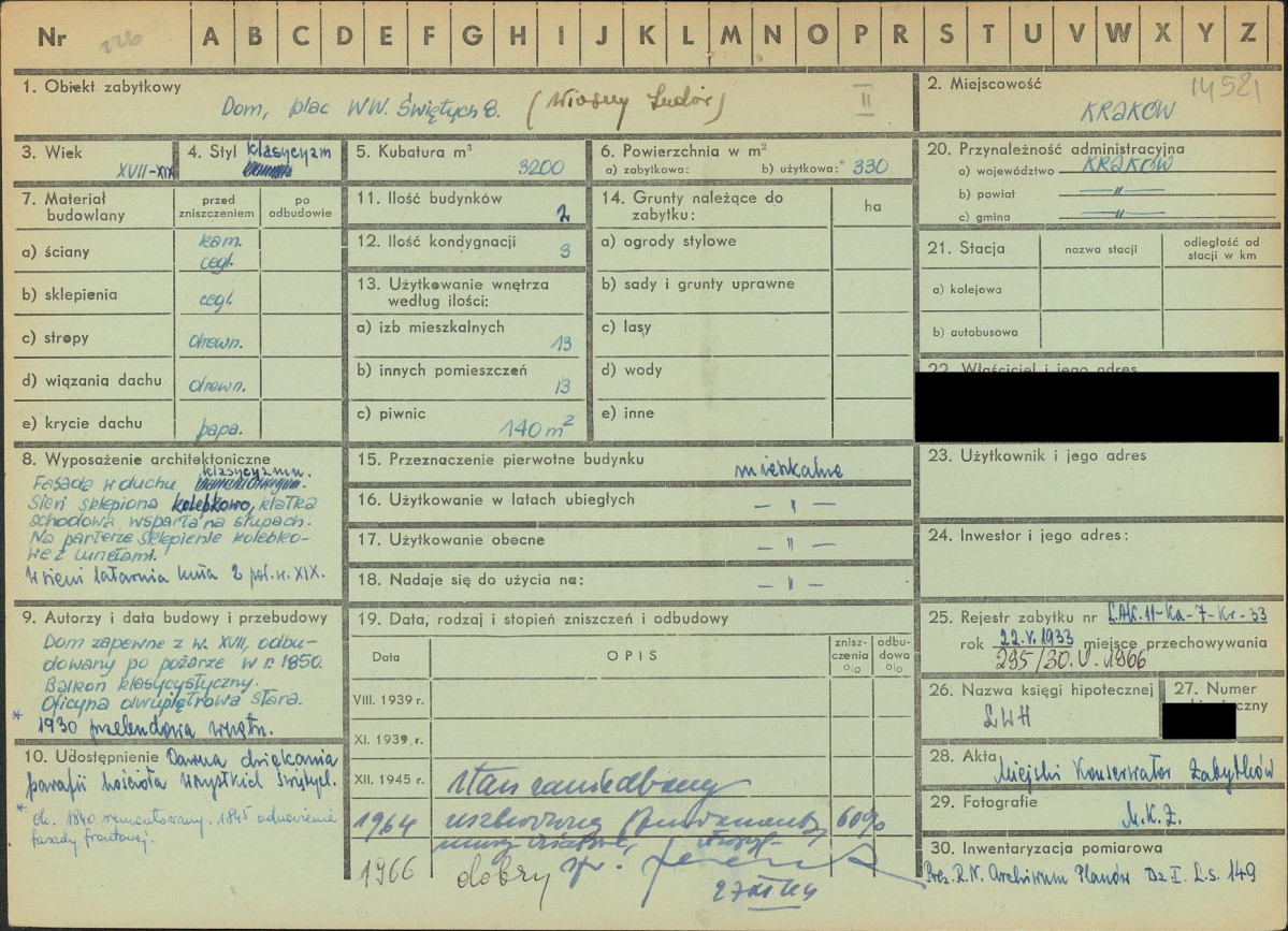 KZ - Karta zielona, skan nr 1