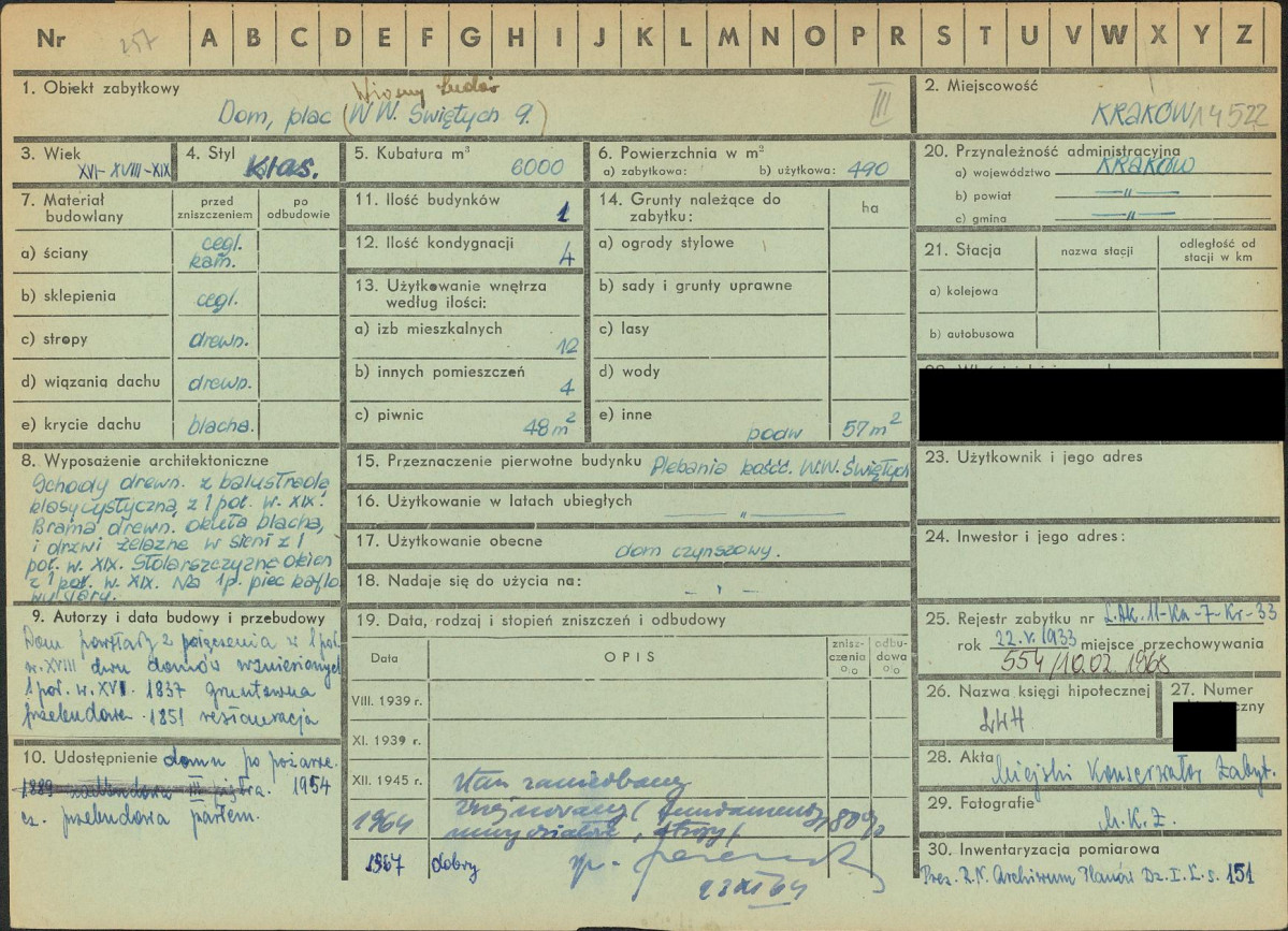 KZ - Karta zielona, skan nr 1