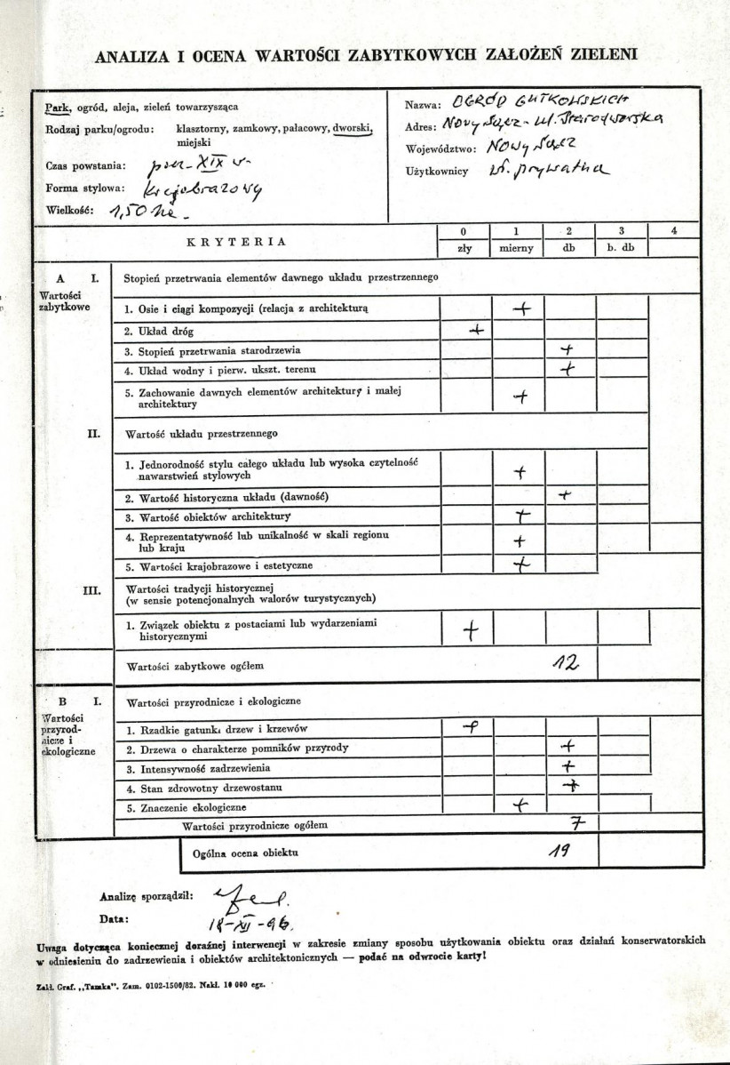 EP - Ewidencja parkowa, skan nr 3