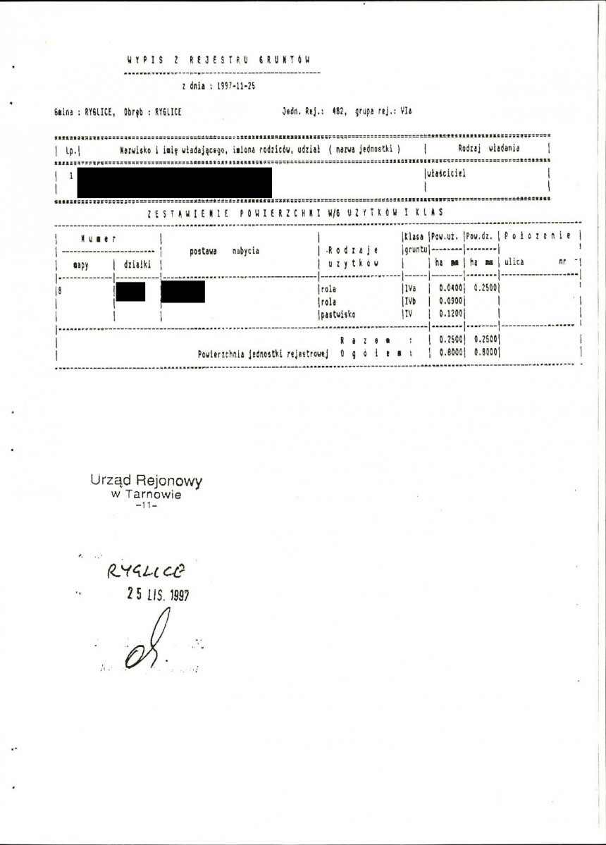 EP - Ewidencja parkowa, skan nr 39