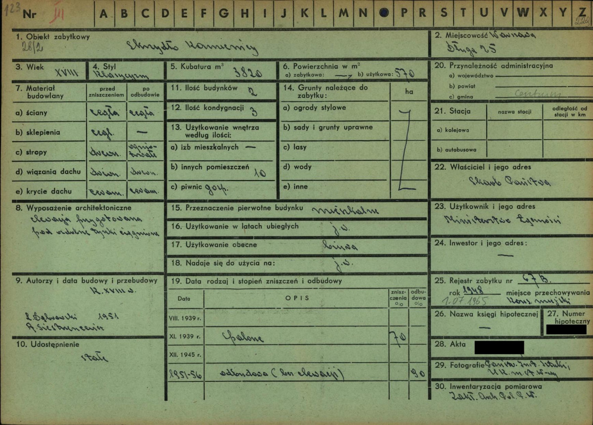 Karta zielona, skan nr 1