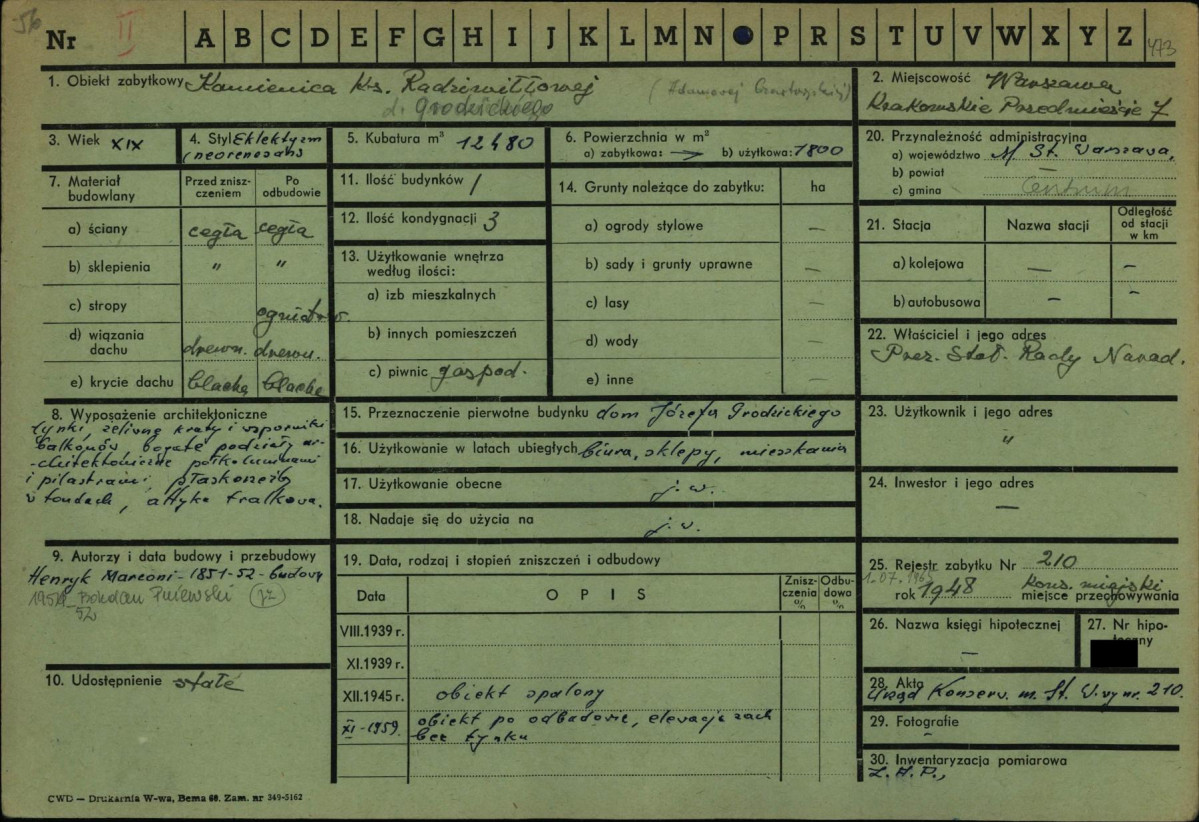 Karta zielona, skan nr 1