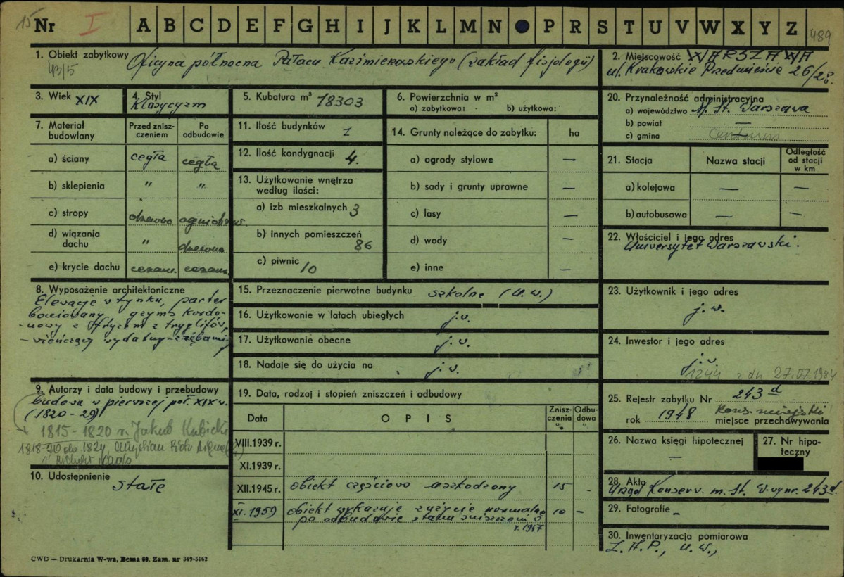 Karta zielona, skan nr 1