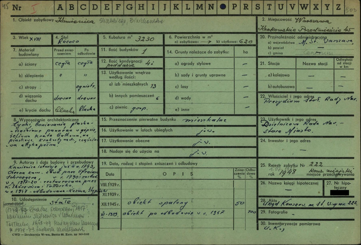 Karta zielona, skan nr 1