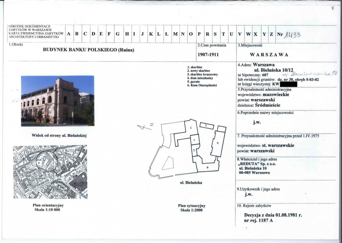 KB - Karta biała, skan nr 1