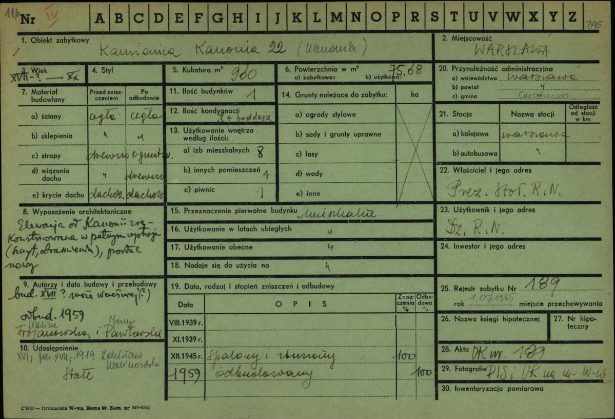 Karta zielona, skan nr 1