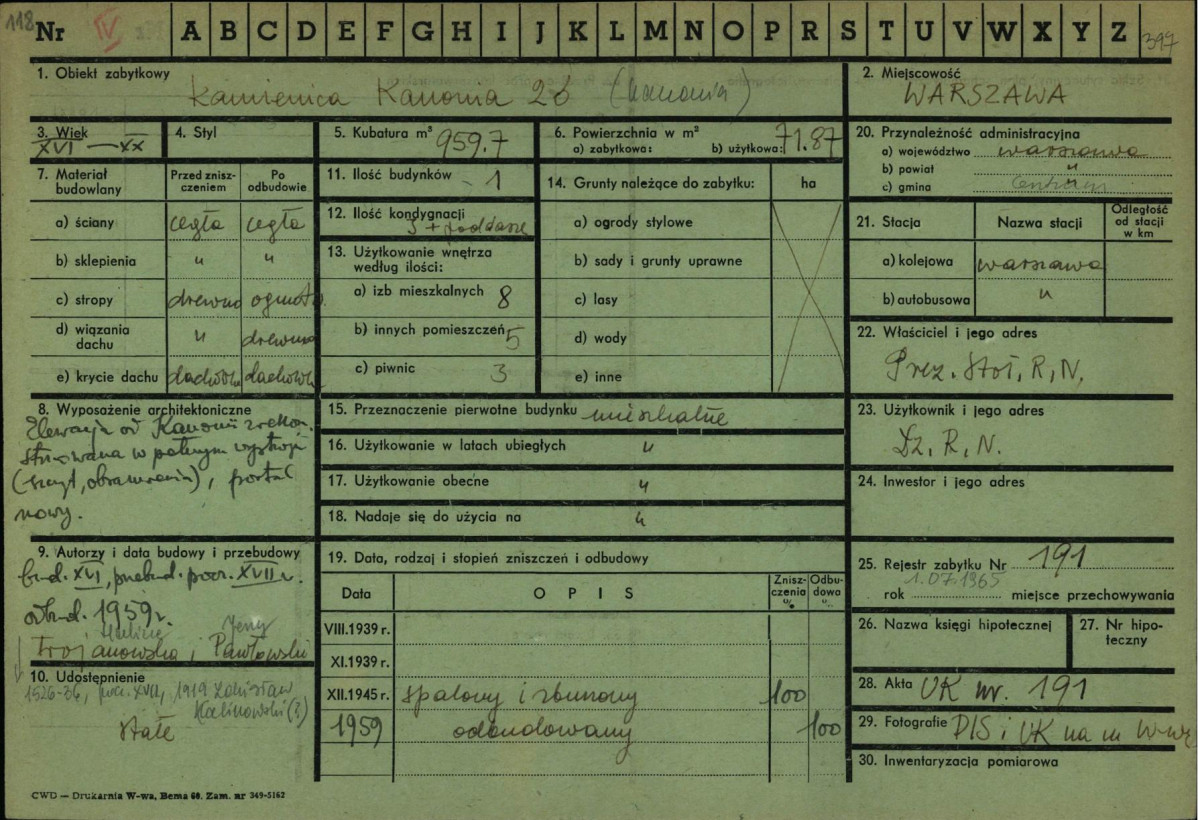 Karta zielona, skan nr 1