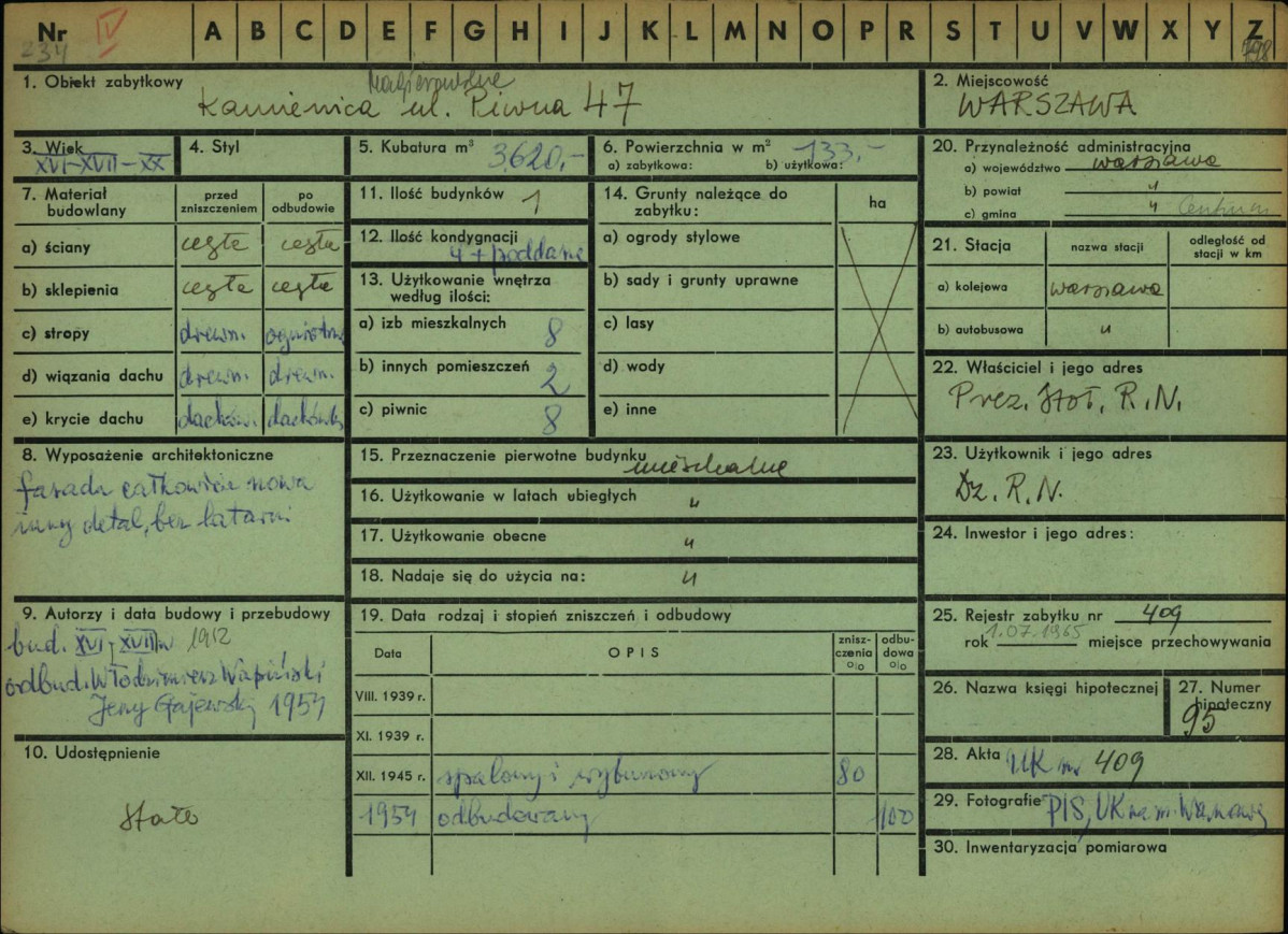 Karta zielona, skan nr 1