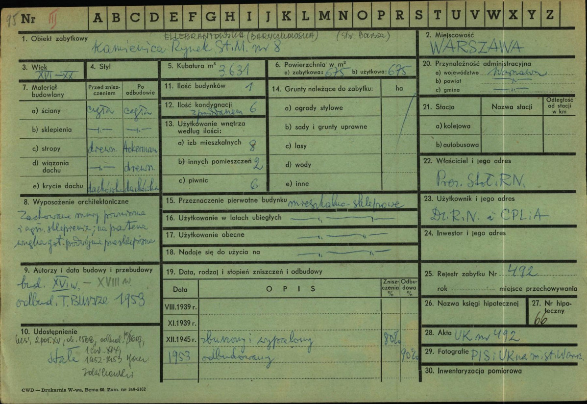 Karta zielona, skan nr 1