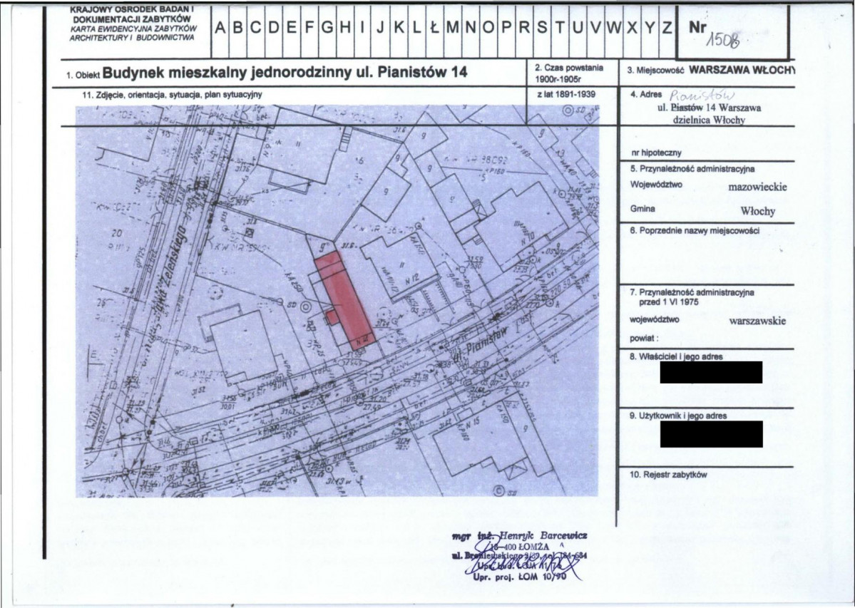 KB - Karta biała, skan nr 1