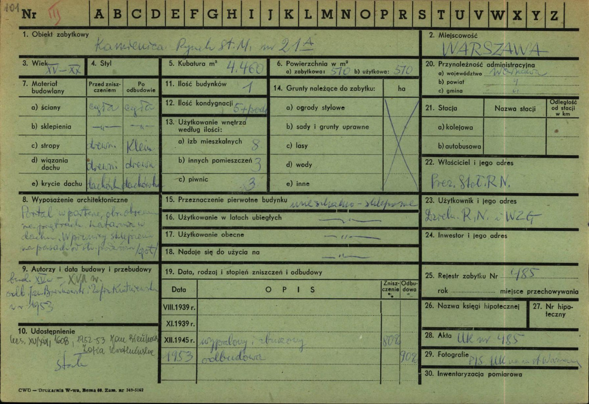 Karta zielona, skan nr 1