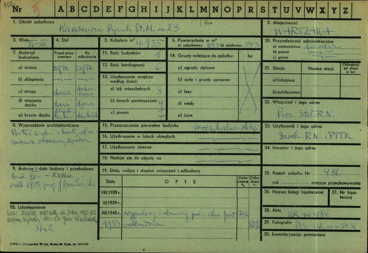 Karta zielona, skan nr 1