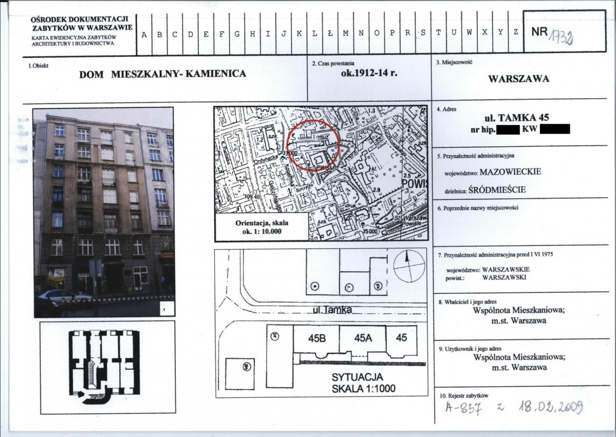 KB - Karta biała, skan nr 1