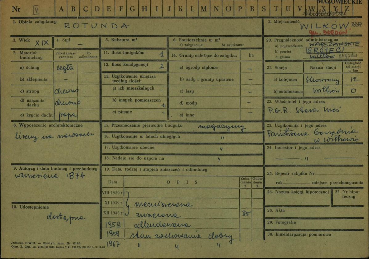 KZ - Karta zielona, skan nr 1