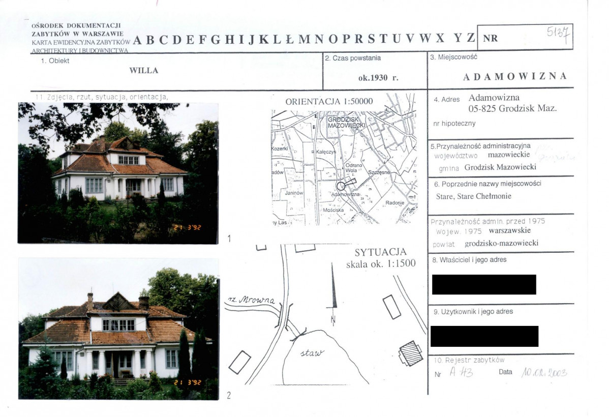 KB - Karta biała, skan nr 1