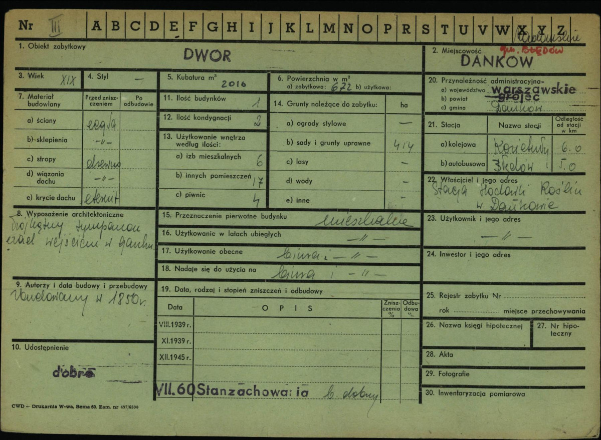 KZ - Karta zielona, skan nr 1