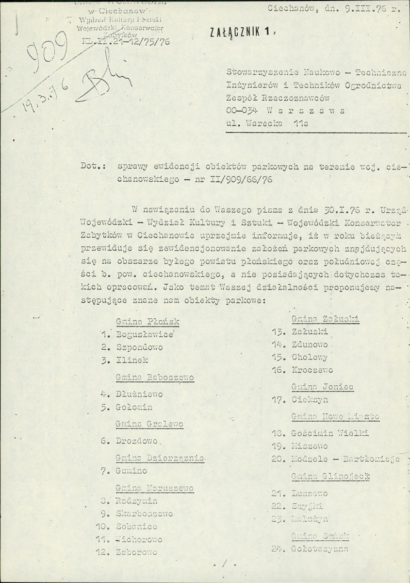 EP - Ewidencja parkowa, skan nr 5