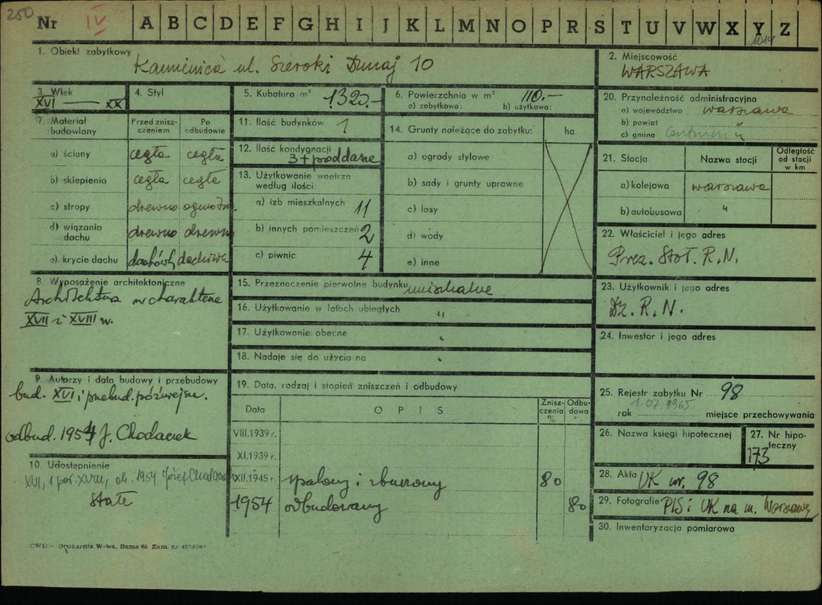 KZ - Karta zielona, skan nr 1