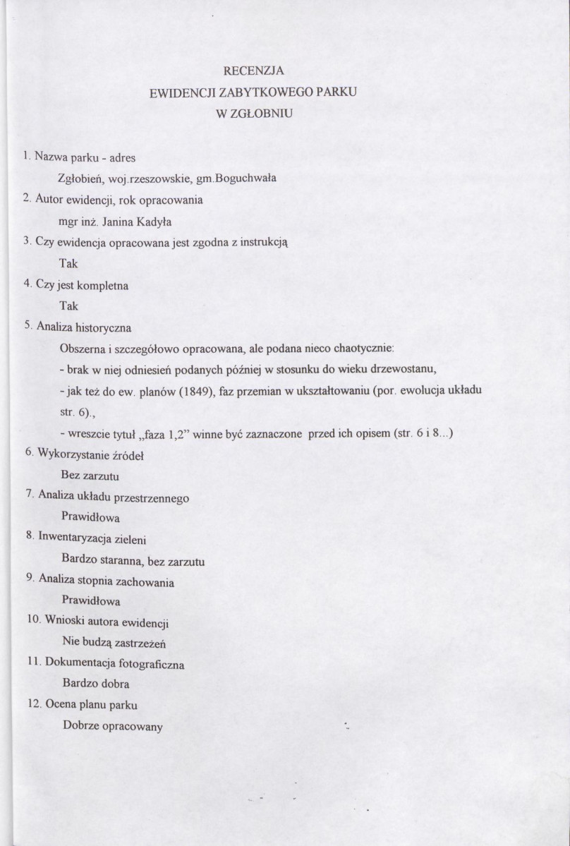 Ewidencja parkowa, skan nr 5