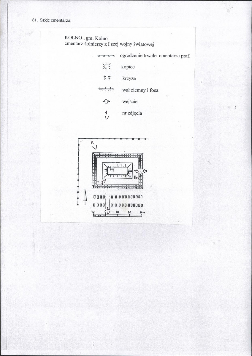 Karta cmentarza, skan nr 3