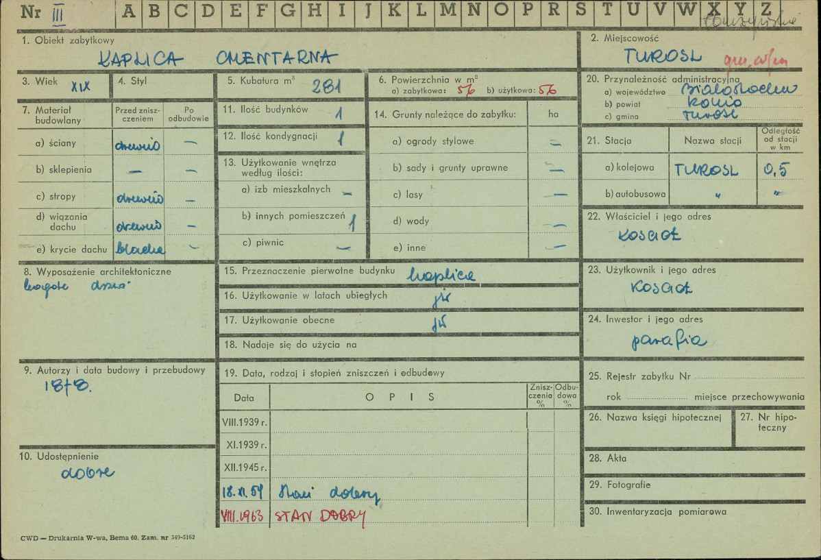 Karta zielona, skan nr 1