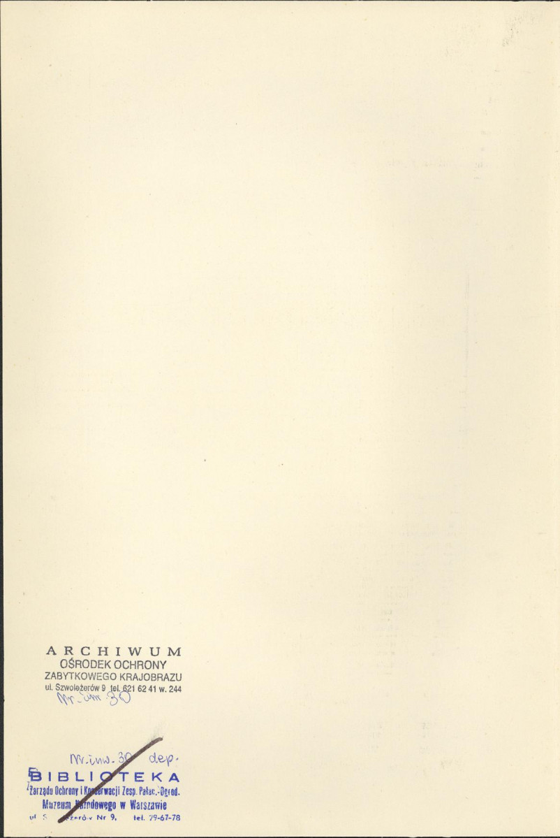 EP - Ewidencja parkowa, skan nr 2