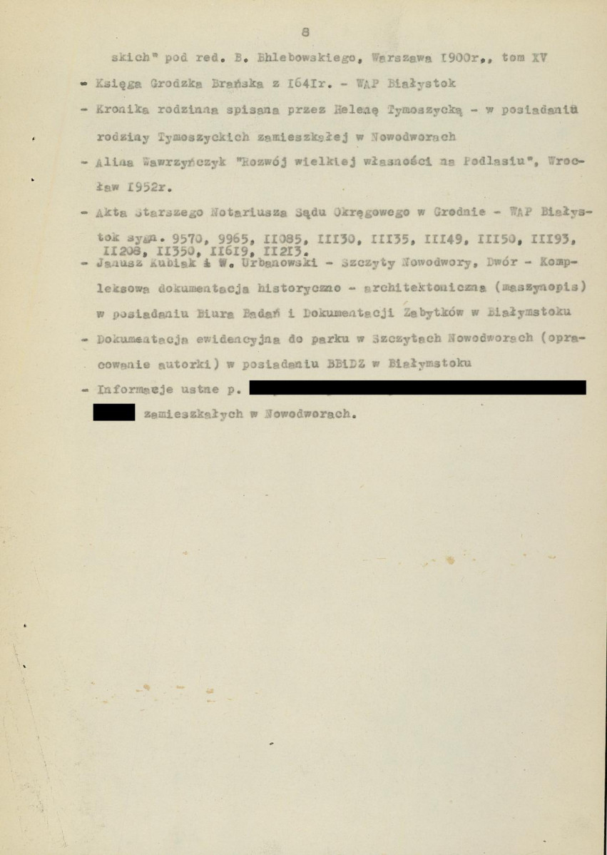 EP - Ewidencja parkowa, skan nr 15