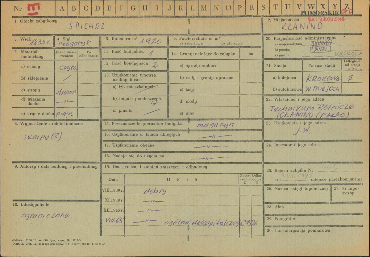 Karta zielona, skan nr 1