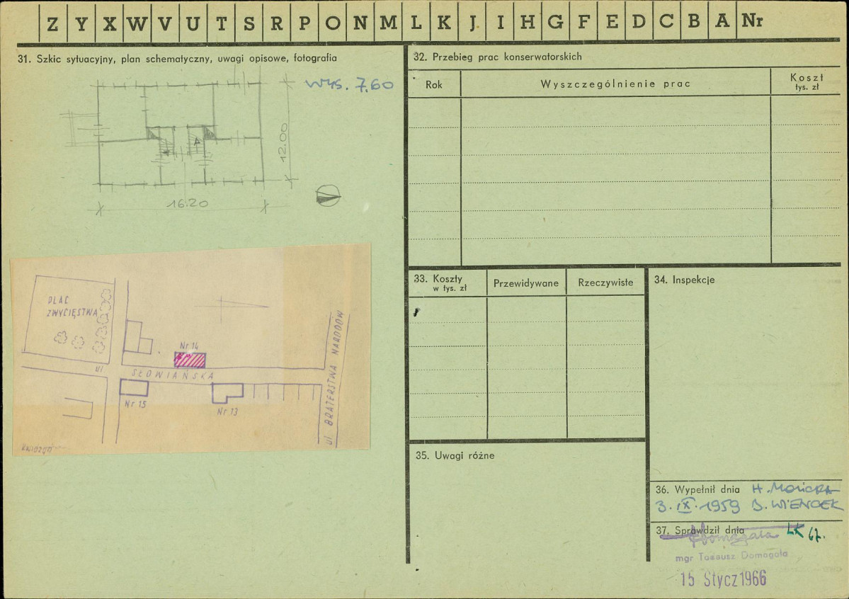 KZ - Karta zielona, skan nr 2