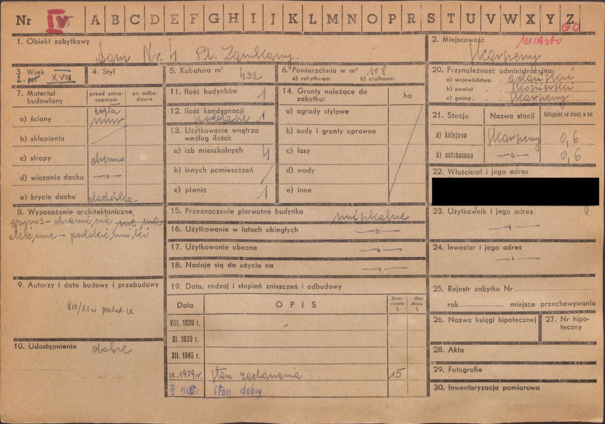 KZ - Karta zielona, skan nr 1