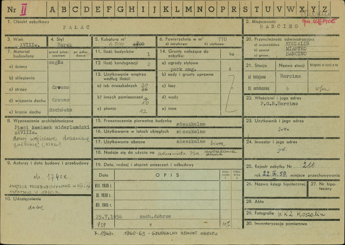 Karta zielona, skan nr 1