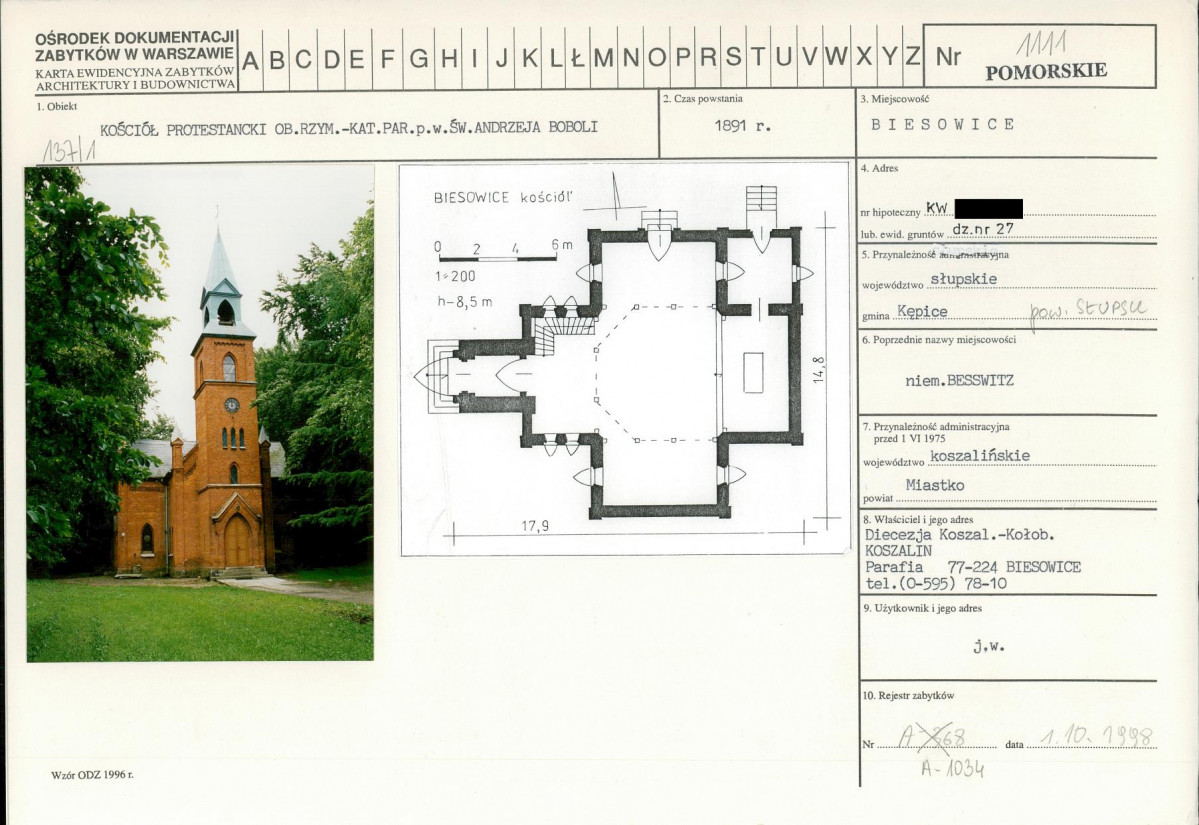 KB - Karta biała, skan nr 1